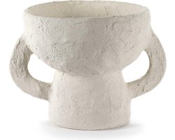 Serax - Marie Michielssen Earth interior accessories - Vaas S - Wit - 26 Ø - H 22,5cm - 1,50kg