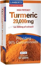 Lamberts - Turmeric (Curcuma) -  60 tabletten