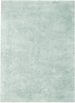 Blauw vloerkleed - 160x230 cm  -  Effen - Modern Modern