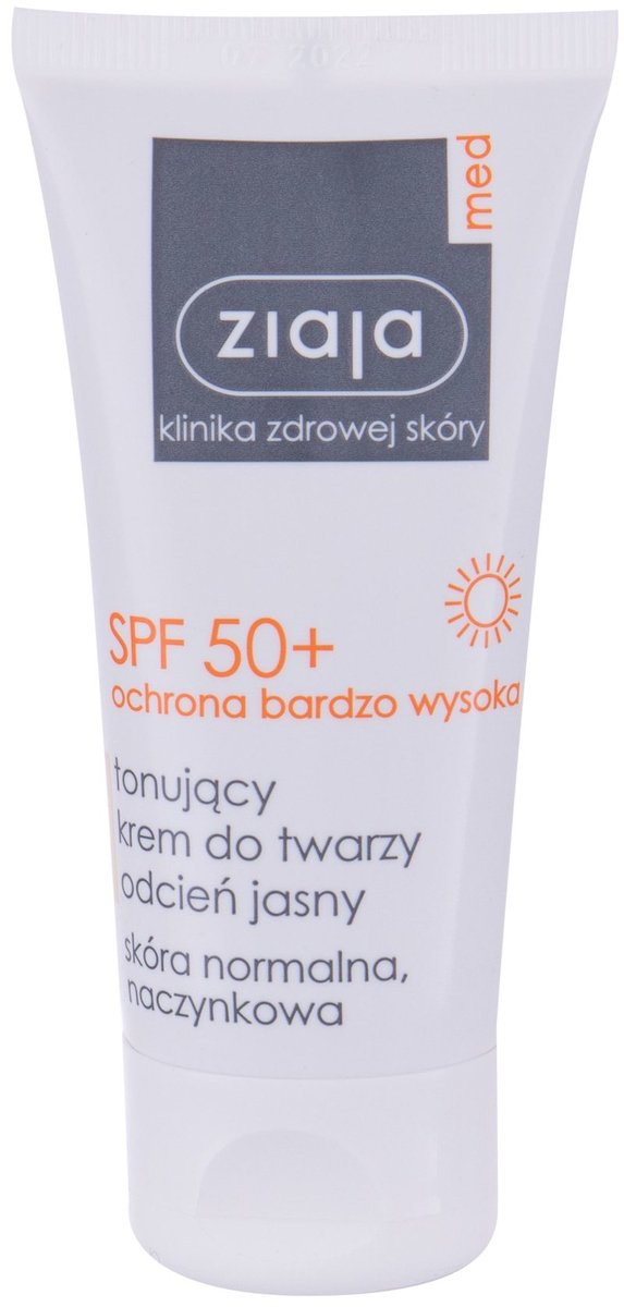 Med Protective Tinted Cream Spf50 + - Sunscreen For Face