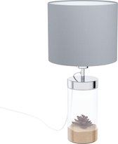 EGLO Lidsing Tafellamp - E27 - 48 cm - Grijs