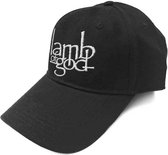 Lamb of God Baseball pet Logo Zwart