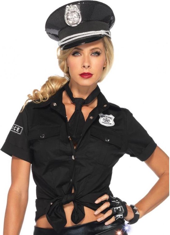 wees gegroet barst Reis Politie agente hemd voor dames - Verkleedkleding - Small" | bol.com