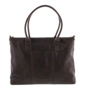 Plevier Parramatta dames tote bag 15.6 inch bruin.