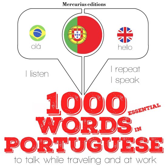 1000 essential words in Portuguese - cover
