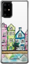 Samsung S20 Plus hoesje siliconen - Amsterdam | Samsung Galaxy S20 Plus case | multi | TPU backcover transparant