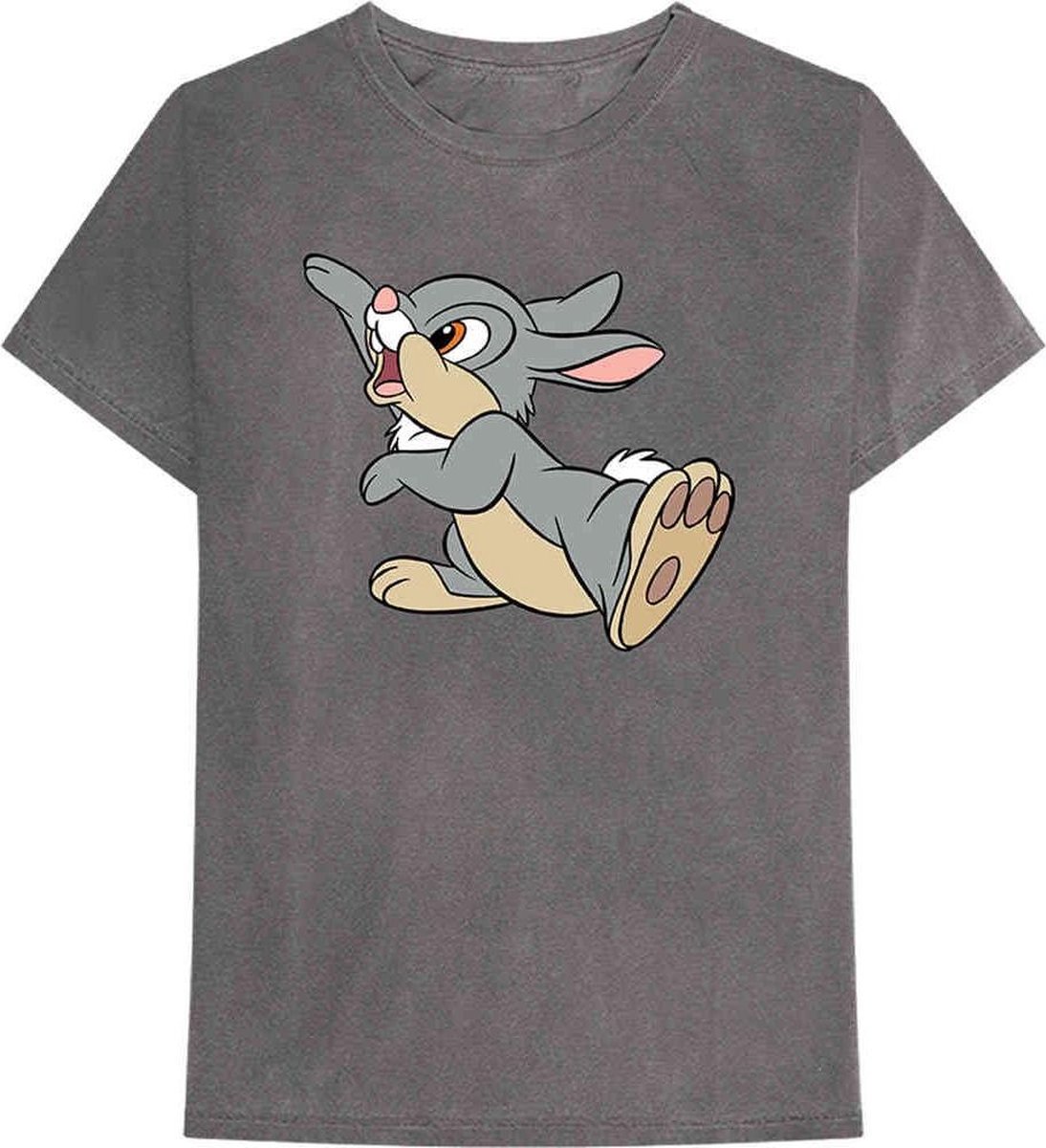 Disney Bambi Heren Tshirt -M- Bambi - Thumper Wave Grijs