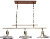 relaxdays Industriële hanglamp, eettafellamp, plafondlamp, industrielamp, tafellamp, lamp.