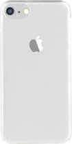 Xqisit iPlate Glossy Clear iPhone 6 6s 7 8 SE 2020 SE 2022 transparant hoesje - Doorzichtig