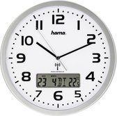 Hama Radiogestuurde klok "Extra" met datum- en temperatuurweergave
