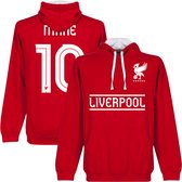 Liverpool Mane Team Hoodie - Rood/Wit - L