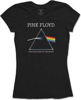 Pink Floyd Dames Tshirt -L- Dark Side Of The Moon Zwart