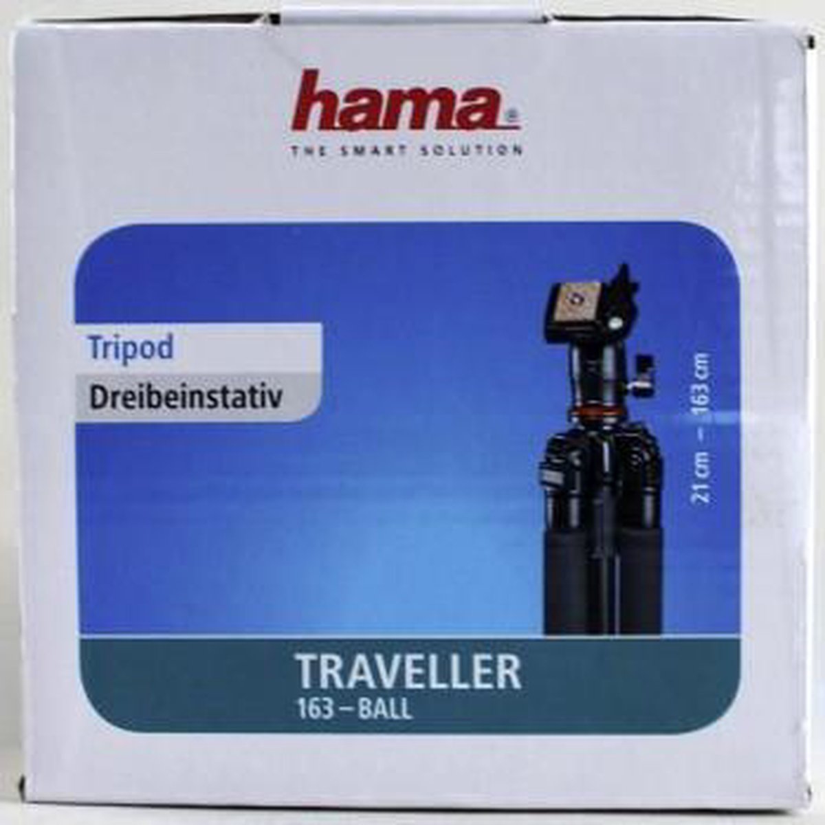 Teleférico evaluar O Hama Traveller 163 Ball Tripod - Statief | bol.com