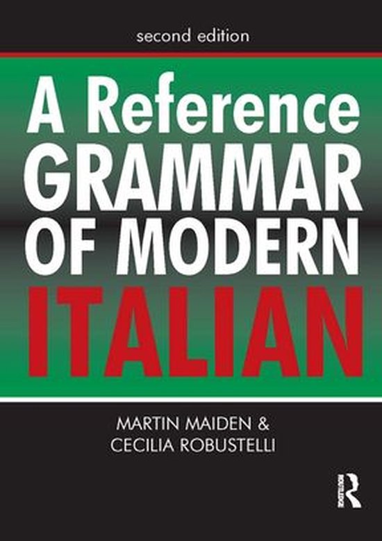 A Reference Grammar of Modern Italian 2nd Edition - cover