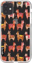 Casetastic Apple iPhone 11 Hoesje - Softcover Hoesje met Design - Alpacas Print