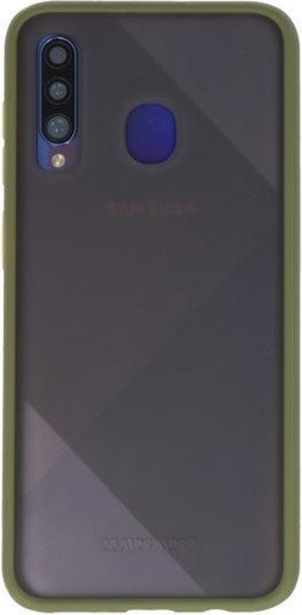 Kleurcombinatie Hard Case voor Samsung Galaxy A50 Groen