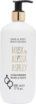Alyssa Ashley Musk Hand & Body Moisturiser Bodylotion 500 ml