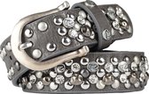 Horka Riem Brexillia Dames 85 Cm Leer/polyurethaan Grijs/zilver