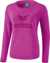 Erima Essential Dames Sweater - Sweaters  - roze - 128