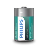 Philips Industrial Alkaline D/LR20 - Batterijen - 10 stuks