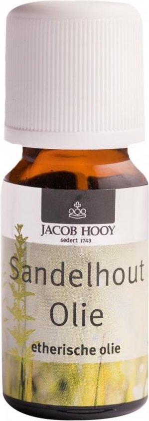 vergaan Likken Occlusie Jacob Hooy Sandelhout - 10 ml - Etherische Olie | bol.com