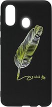 ADEL Siliconen Back Cover Softcase Hoesje Geschikt voor Samsung Galaxy A40 - Veer Goud