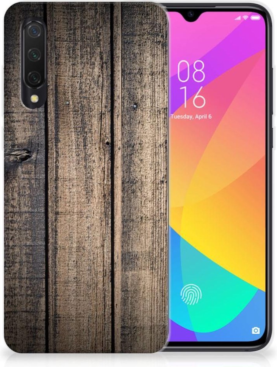 Xiaomi Mi 9 Lite Bumper Hoesje Steigerhout