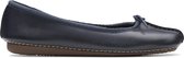 Clarks - Damesschoenen  - Freckle Ice - Navy Leather - Maat 37