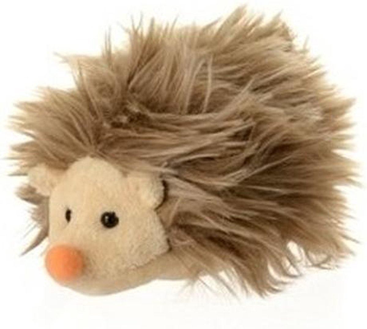 Pluche egel bruin knuffel 12 cm - Bosdieren knuffeldieren - Speelgoed voor kind - Merkloos