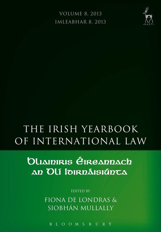 The Irish Yearbook of International Law, Volumes 4-5, 2009-1 ... - cover