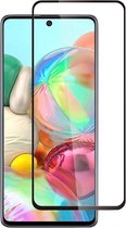 Shop4 - Samsung Galaxy A71 Glazen Screenprotector - Edge-To-Edge Gehard Glas Transparant
