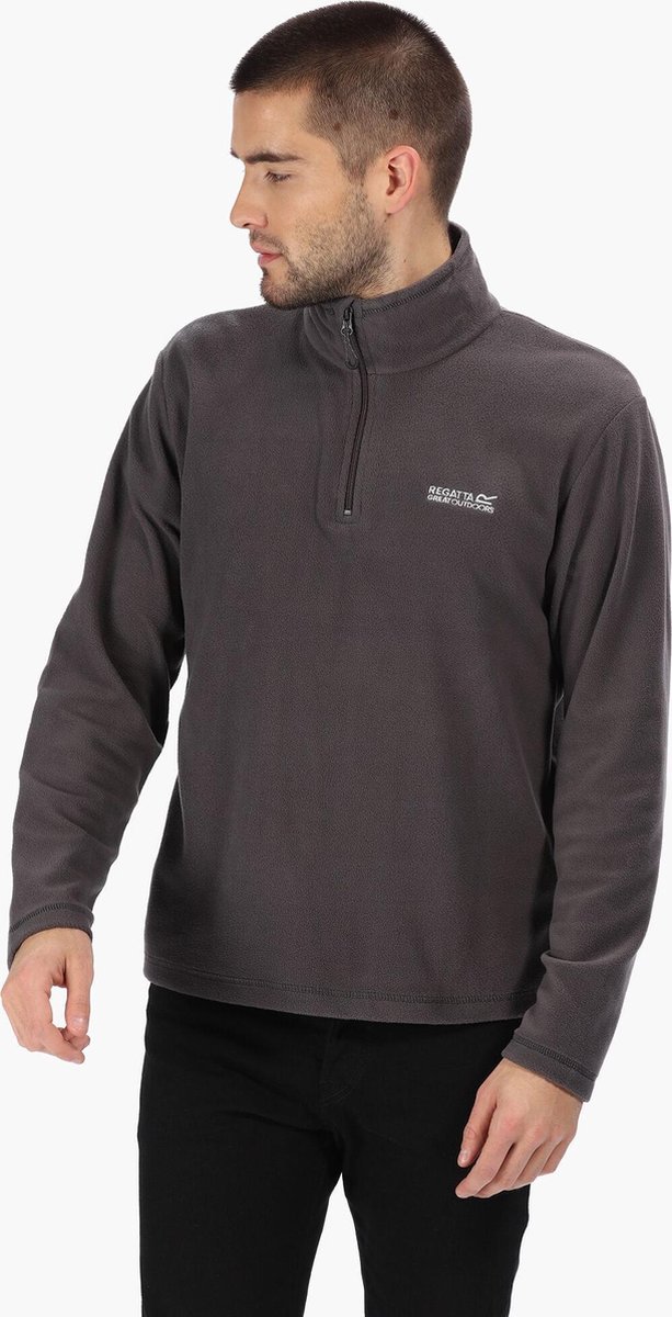 Fleece Heren Wandelen Thompson Grijs