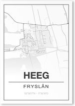 Poster/plattegrond HEEG - A4