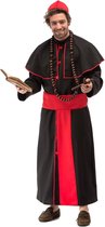 Original Replicas - Religie Kostuum - Katholieke Vaticaan Kardinaal Rijke Roomse Leven Sint Pieter - Man - zwart - Extra Small - Carnavalskleding - Verkleedkleding
