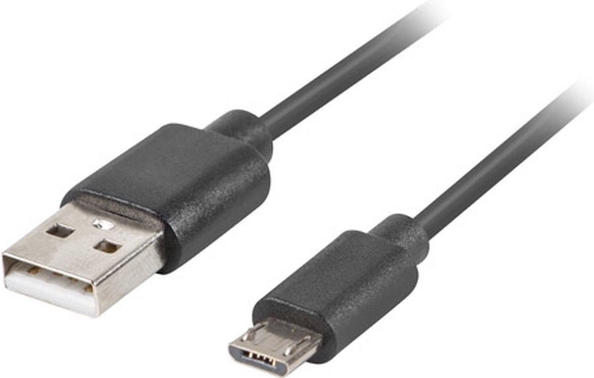 Lanberg CA-USBM-20CU-0030-BK USB-kabel USB 2.0 3 m USB A USB C Zwart
