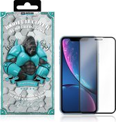 Atouchbo Glass iPhone 11 en iPhone Xr Screenprotector - 100D - Tempered Glass - zwarte rand