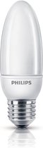 Philips E27 8 watt Kaars Softone Esaver spaarlamp OP=OP
