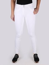 Montar Rijbroek  Highwaist 2078 Siliconen - White - 40