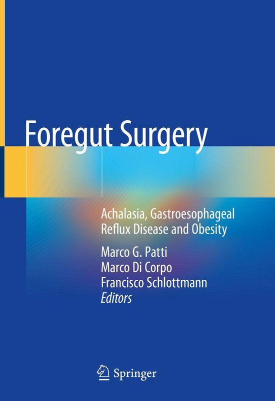 Medicine (R0) - Foregut Surgery - cover