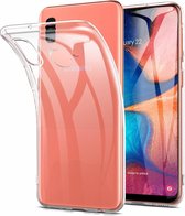 Samsung Galaxy A20e Transparant Hoesje / Crystal Clear TPU Case - van Bixb