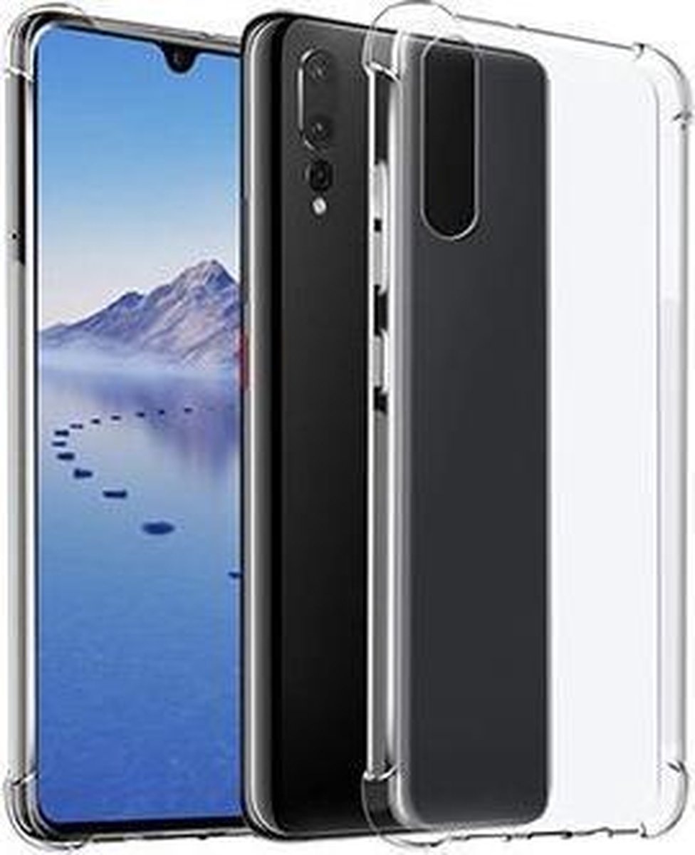 Huawei P30 Transparant Anti Shock Hoesje - van Bixb