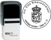 Colop Printer Q43 Vertaler Blauw - Stempels - Stempels volwassenen - Gratis verzending