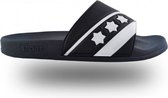 Rucanor - Slippers - Unisex - Maat 38 - Navy/Wit