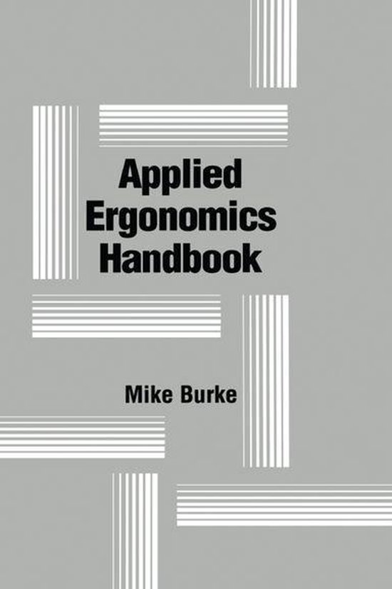 Applied Ergonomics Handbook - cover