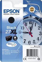 EPSON 27XL inktcartridge zwart high capacity 17.7ml 1.100 paginas 1-pack RF-AM blister - DURABrite ultra inkt