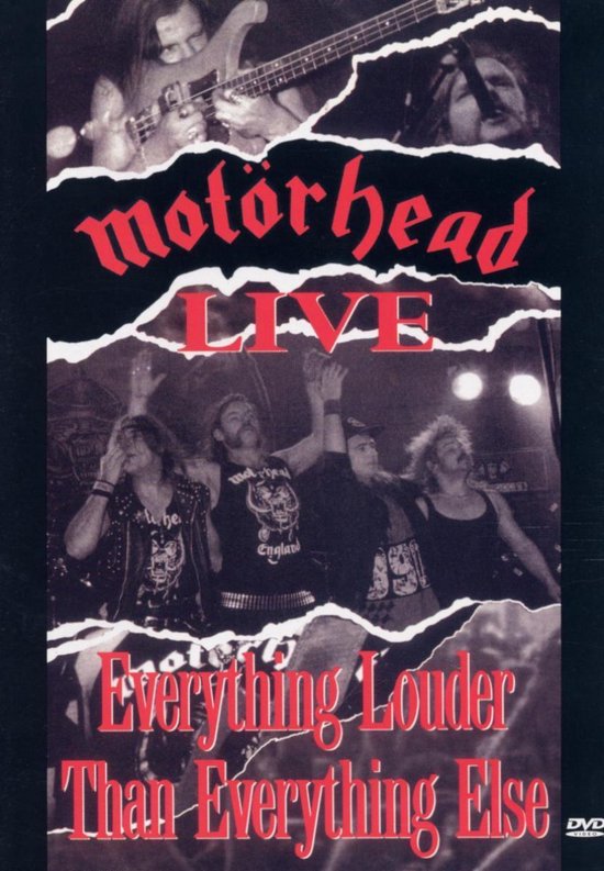 Cover van de film 'Motorhead - Everything Louder'