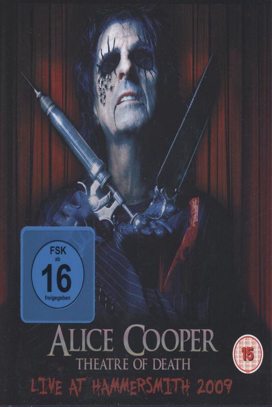 Cover van de film 'Alice Cooper - Theatre Of Death'