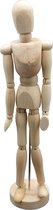 Mont Marte® anatomische tekenpop 30cm - Houten Mannequin