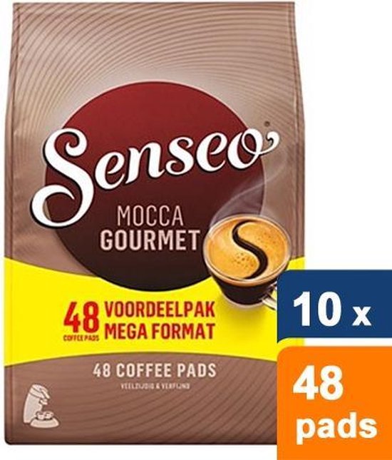 Senseo Mocca Gourmet Koffiepads - 10 x 48 stuks | bol.com