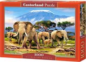 Castorland Kilimanjaro Morning 1000 pcs Jeu de puzzle 1000 pièce(s) Faune